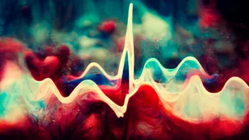 red-purple-blue Palpitations strange-waves