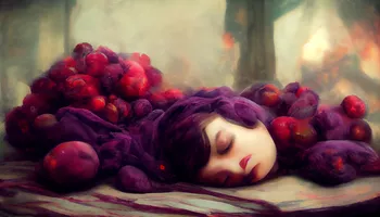 catastrophic desire melted-plum bliss grieved sleep