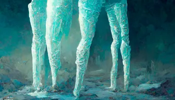 frigid/Frigid metal frosted legs