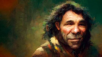 grunting/Neanderthal Poet