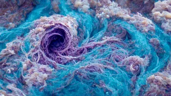 morphine/purple-blue deep sucrose stream of bright and popping