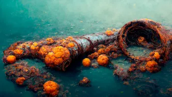 syrup/water engorged on rust